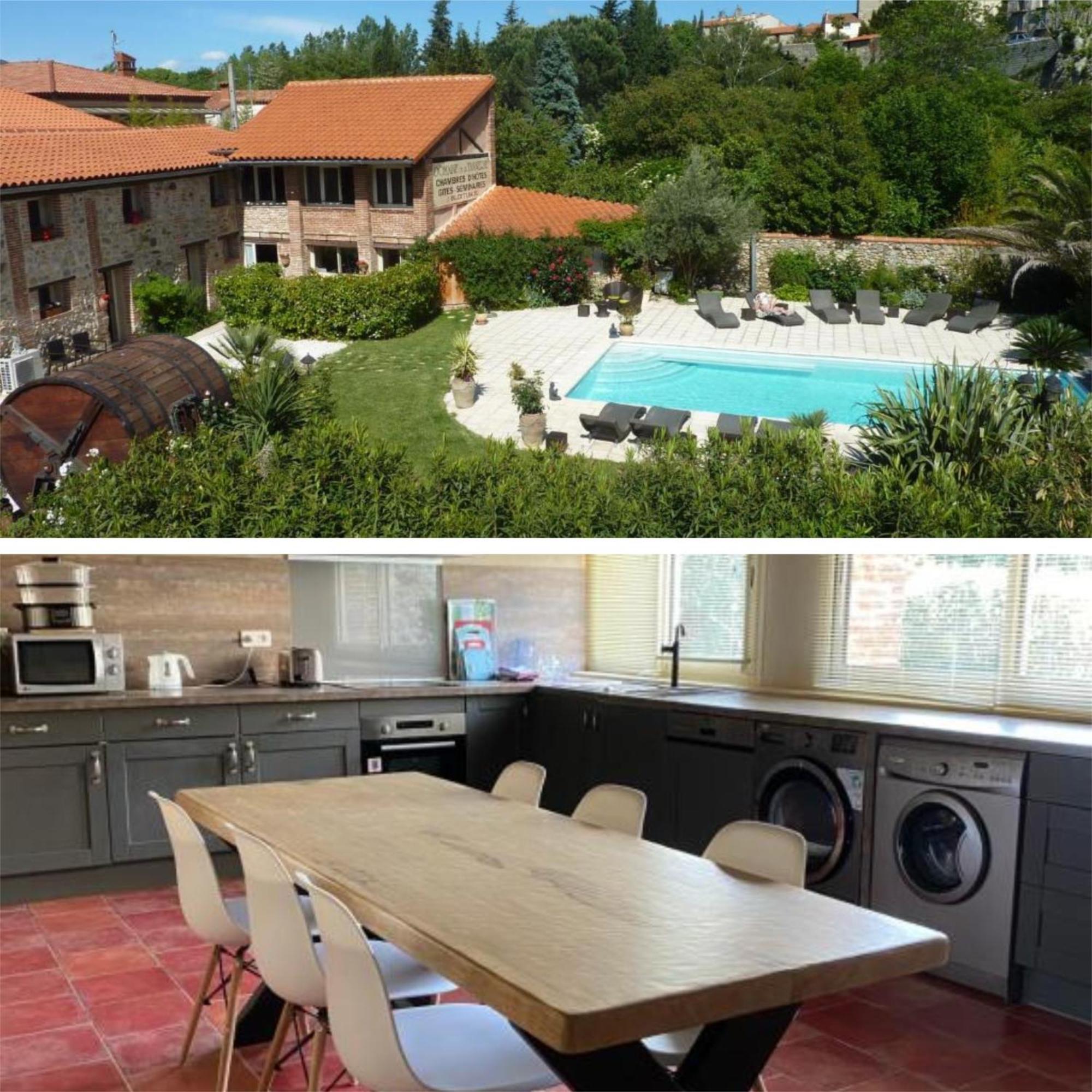 Domaine De La Tannerie Chambres D'Hotes Et Appartements Prades  Exterior photo